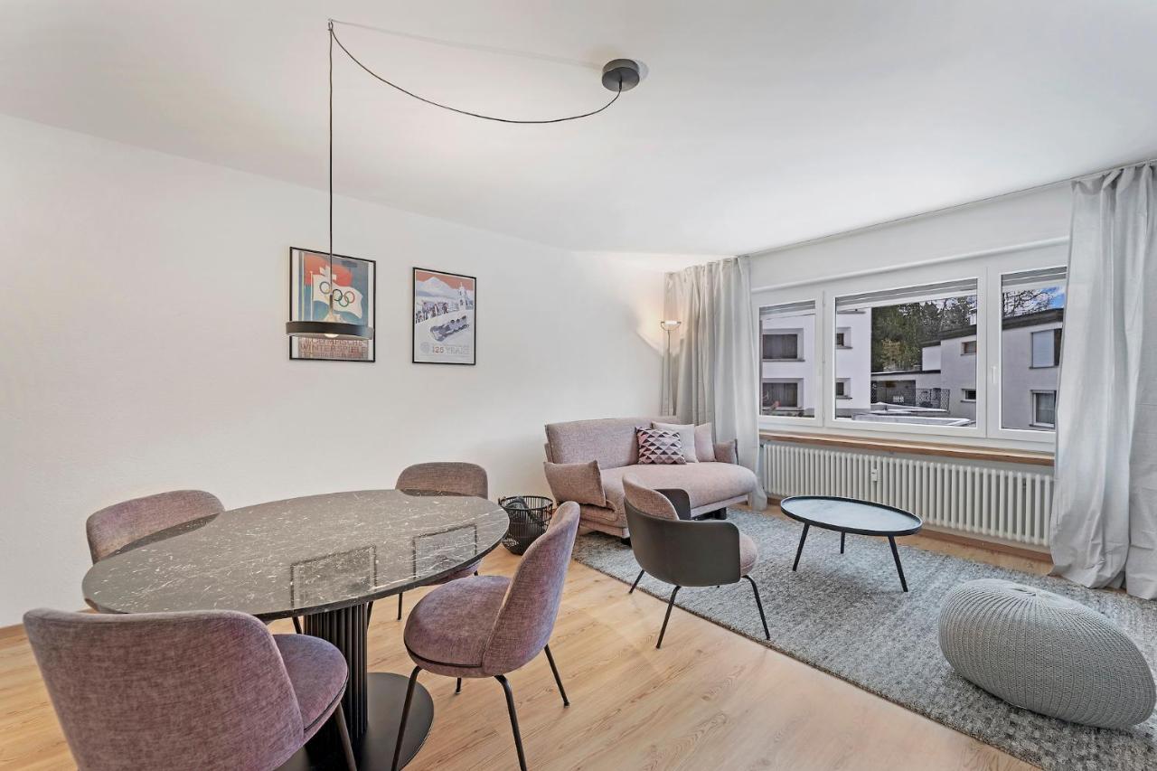 Abitaziun Belmunt 103 - St Moritz "Loga Elegance Apartment" Esterno foto